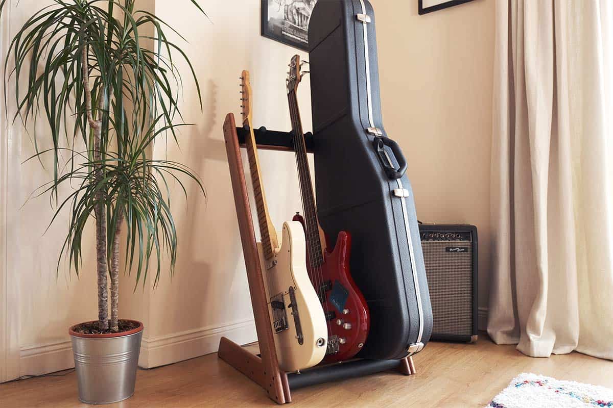 Ruach GR-3 Soporte de Guitarra y Estuche Multi 3 Vías - Imagen 10