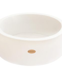HARBOLLE Baby Ball Pit Soft Round Memory Foam -Blanco
