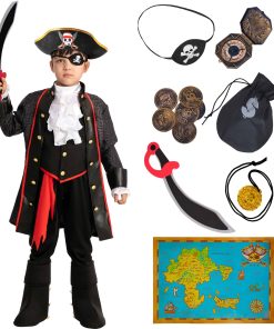Disfraz de Pirata Spooktacular Creations para Niños,