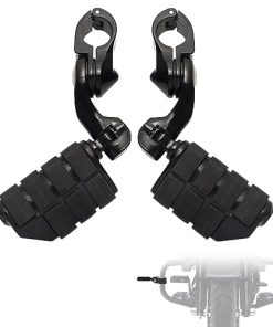 FOVPLUE 1.25" Highway Footpegs, Pernos -Negro