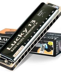 Armónica Lucky 13 Bass Plus Blues de East top de 13