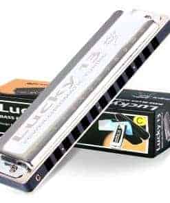 Armonica East top Lucky 13 Bass Plus Blues de 13 Orificios