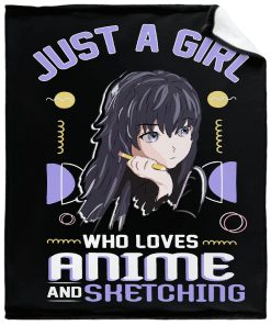 Manta de Microfibra de Franela Solo una Chica que Ama el