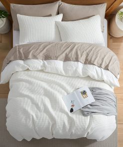 Juego de Funda Nórdica de Piqué de Algodón 100%, Juego de