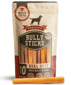 Bully Bunches Palitos de Cuero Premium de 6 Pulgadas