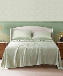 Juego de sábanas King de L Linen World, Rayón derivado del