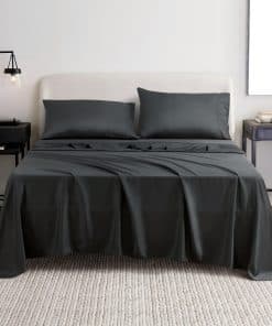 Juego de sábanas Queen L Linen World, de bambú de rayón,