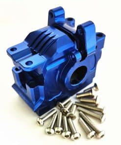 Caja de Engranajes de Diferencial Trasero de Aluminio Azul