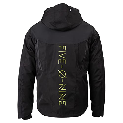 Chamarra de Nieve Aislada 509 R-200 (Negra con Limón - - Imagen 3