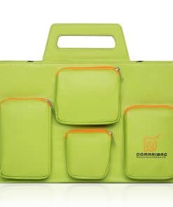 Bolsa de viaje de cuero vegano Domari para laptop para