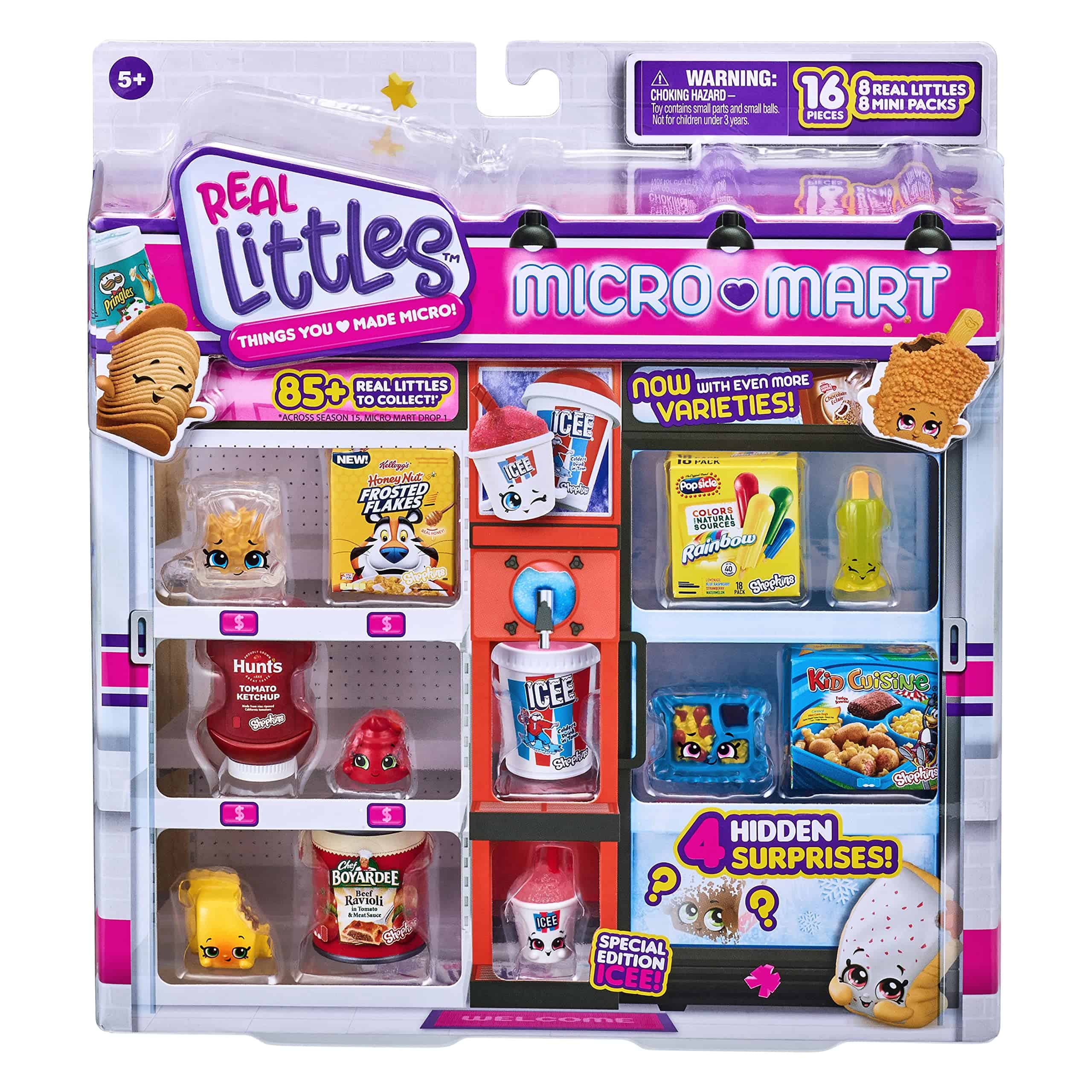Shopkins Collector's Pack | 8 Real Littles Plus 8 Real