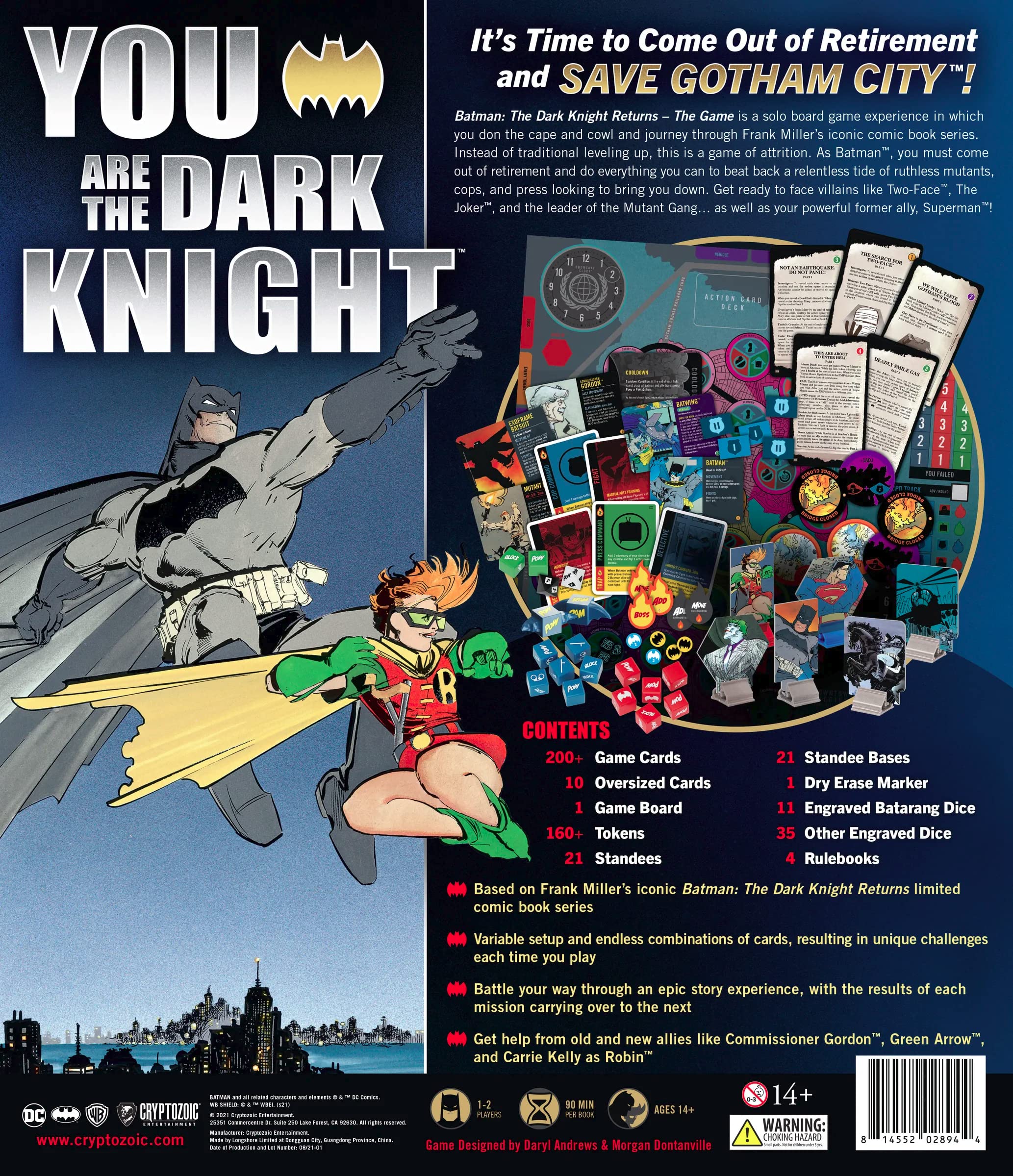 Cryptozoic Entertainment Batman: The Dark Knight Returns - - Imagen 5