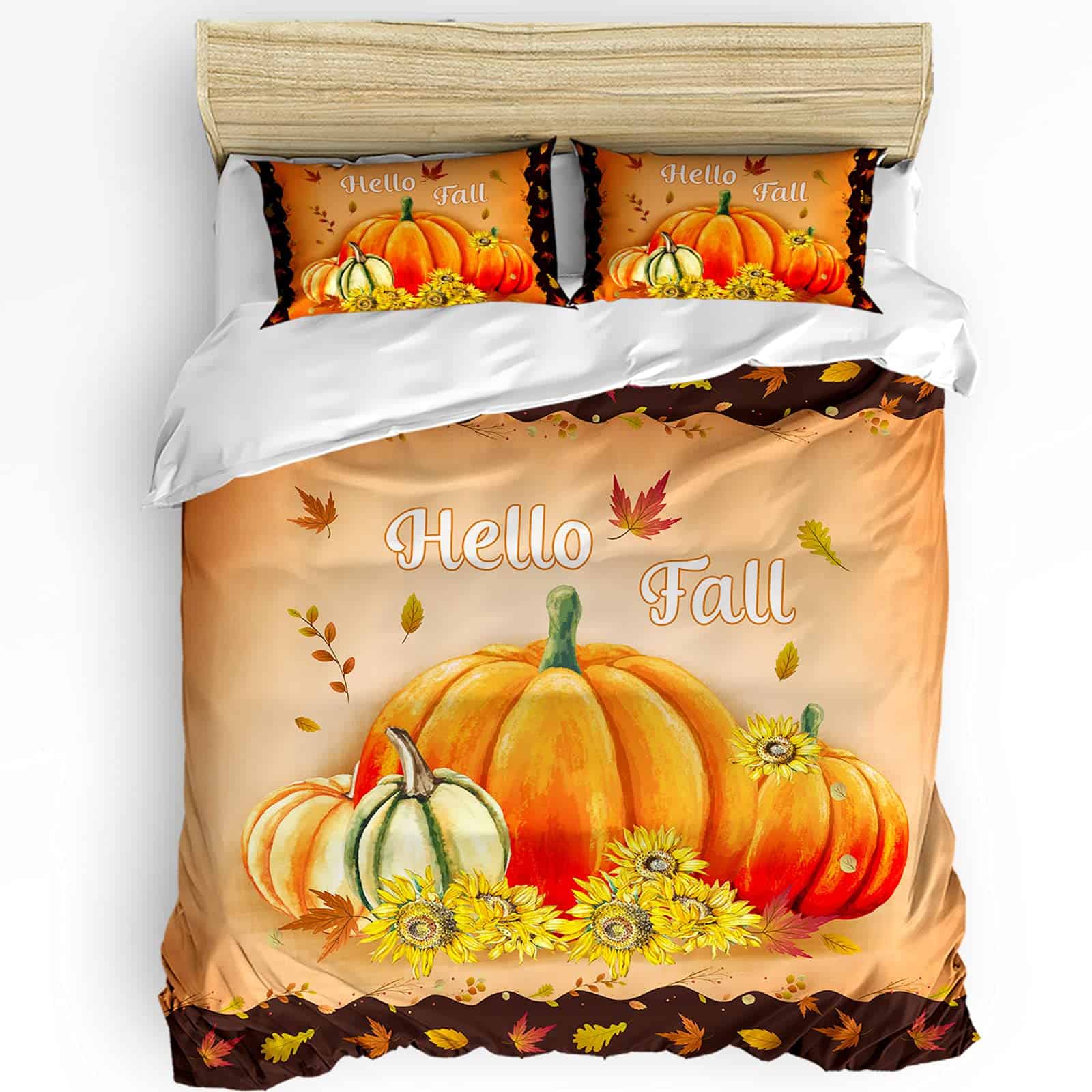 Juego de Funda Nórdica Olivefox para Queen Thanksgiving - Imagen 4