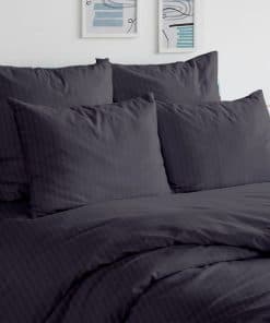 Juego de sábanas Sunday Home 400 hilos 100% algodón rayas