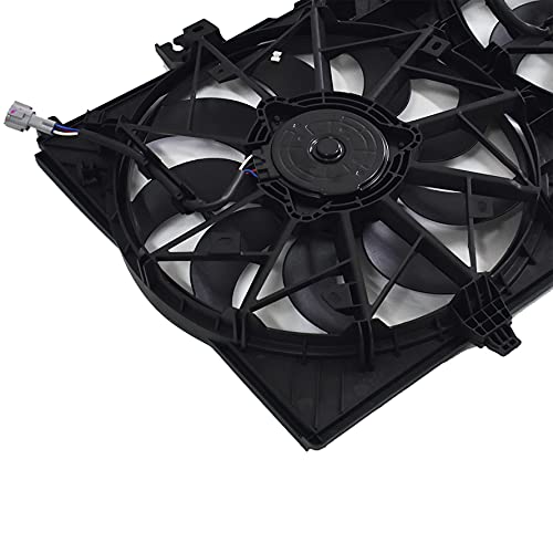 Ventilador de enfriamiento de doble radiador AC Condensador - Imagen 7