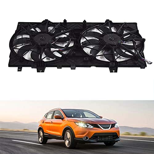 Ventilador de enfriamiento de doble radiador AC Condensador