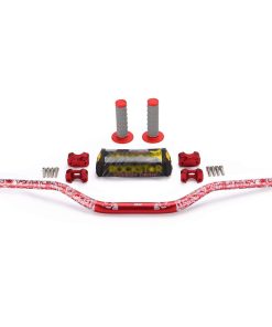 MOTOROFF 1 1/8 Manillar Gordo con Barra Pad Grips Soportes.
