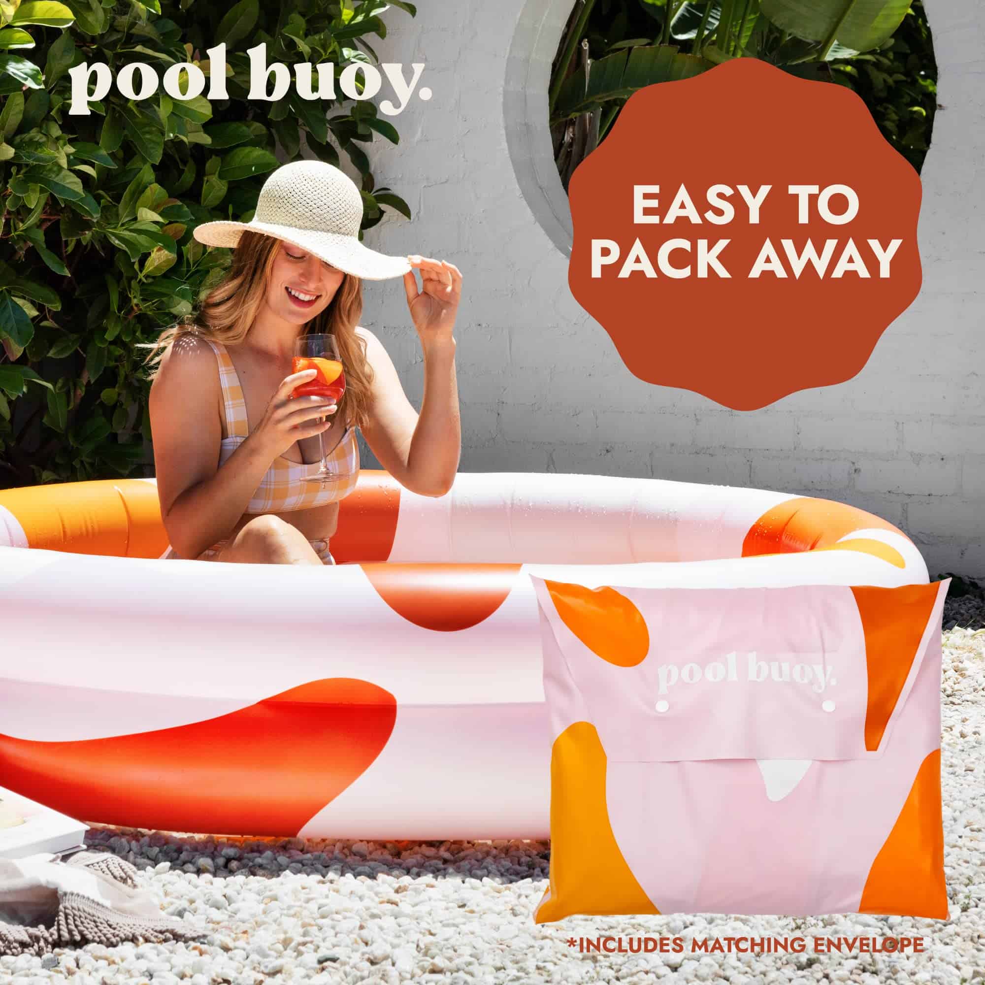 Piscina Inflable Redonda Pool Buoy con Bolsa de -Kinky Splas - Imagen 3
