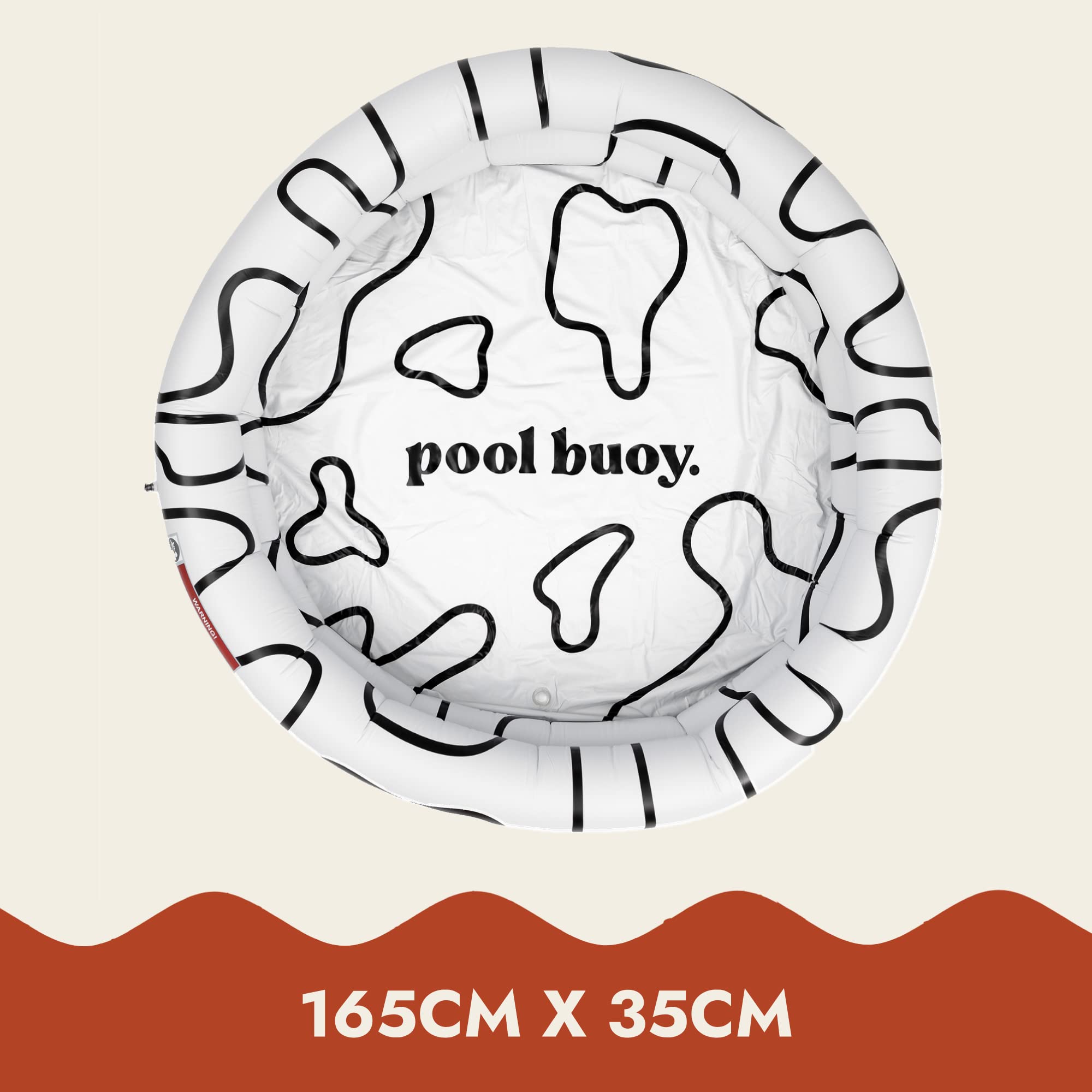 Piscina Inflable Redonda Pool Buoy con Bolsa de -Wavy Bjorne - Imagen 9