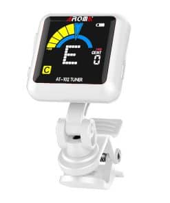 Afinador Mini Clip on TienClef para Guitarra Bajo Ukulele