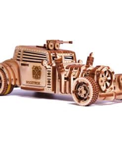 Rompecabezas de madera Wood Trick Apocalyptic Car 3D para