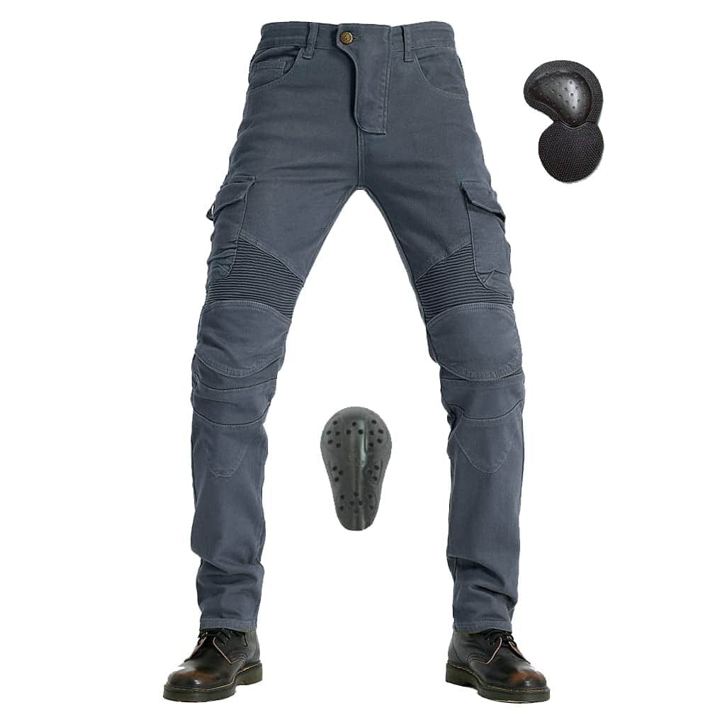 Pantalones de Moto para Hombre Pantalones de Protección de - Imagen 5