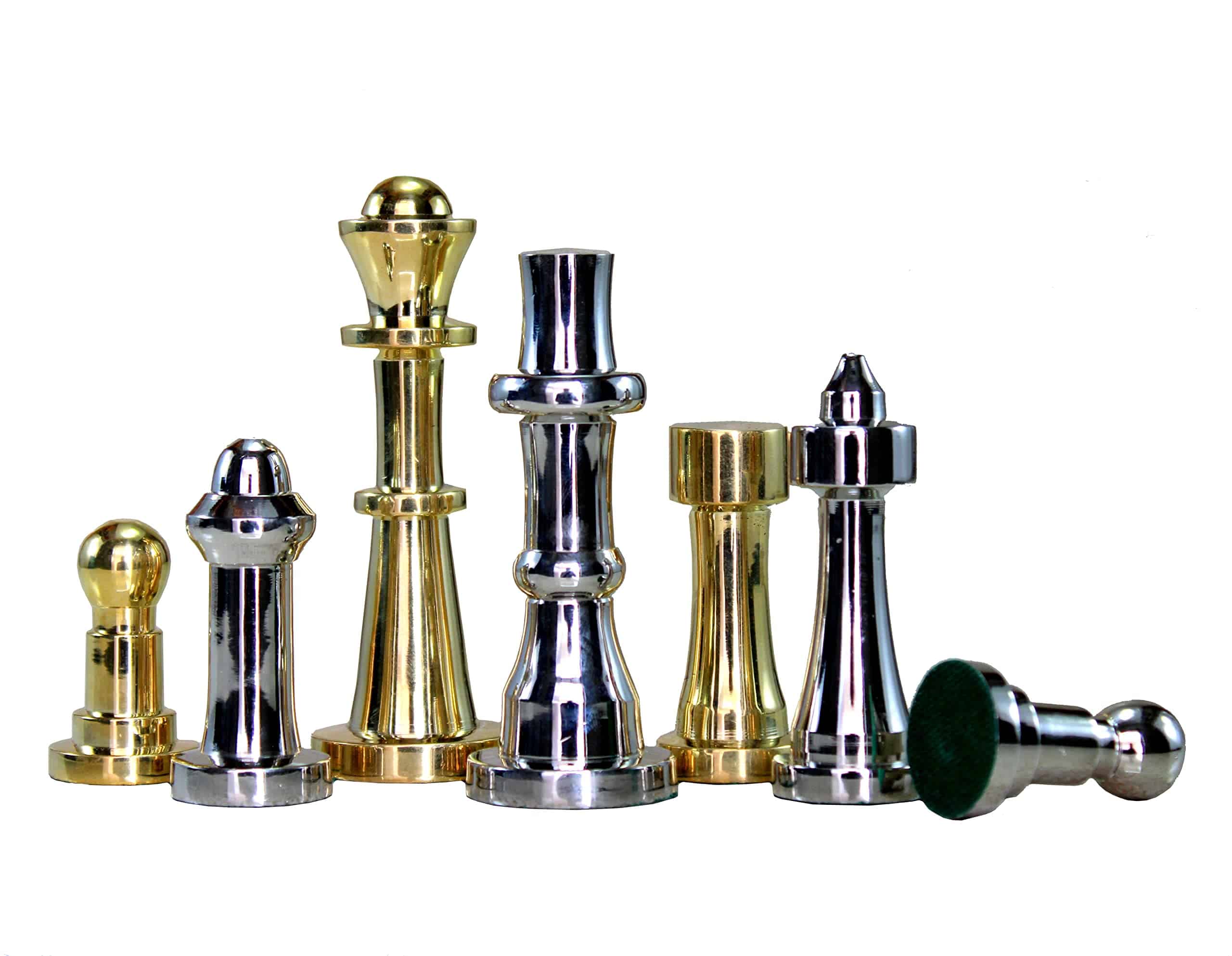 StonKraft Piezas de Ajedrez de Latón Peones Piezas de