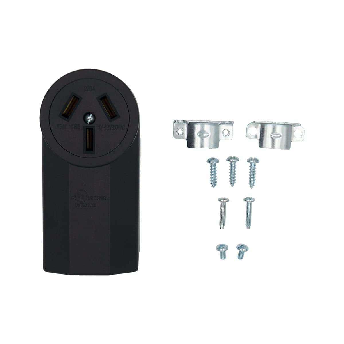 Receptáculo de rango eléctrico montado en superficie de