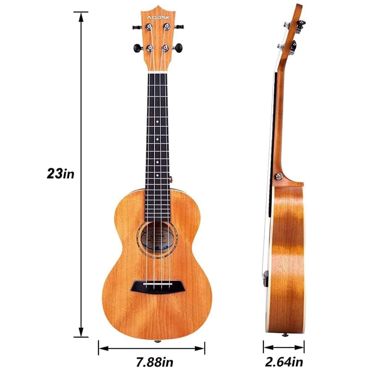 Kit de Ukelele para Principiantes AODSK, Kit de Inicio con - Imagen 4