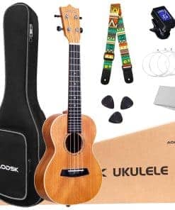Kit de Ukelele para Principiantes AODSK, Kit de Inicio con