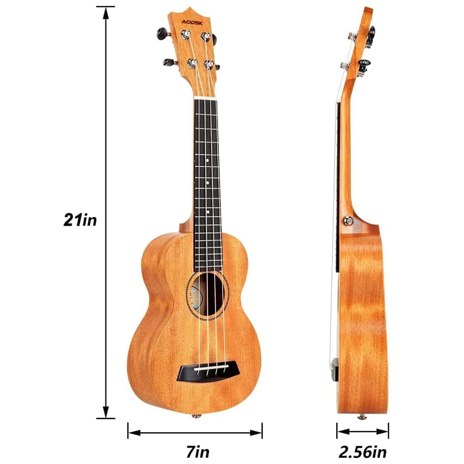 Kit de Ukulele para Principiantes, Kit de Inicio con Funda, - Imagen 4