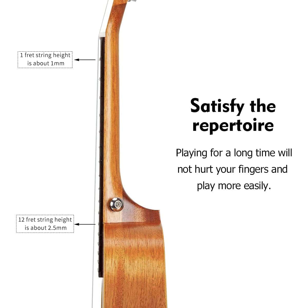 Kit de Ukulele para Principiantes, Kit de Inicio con Funda, - Imagen 5