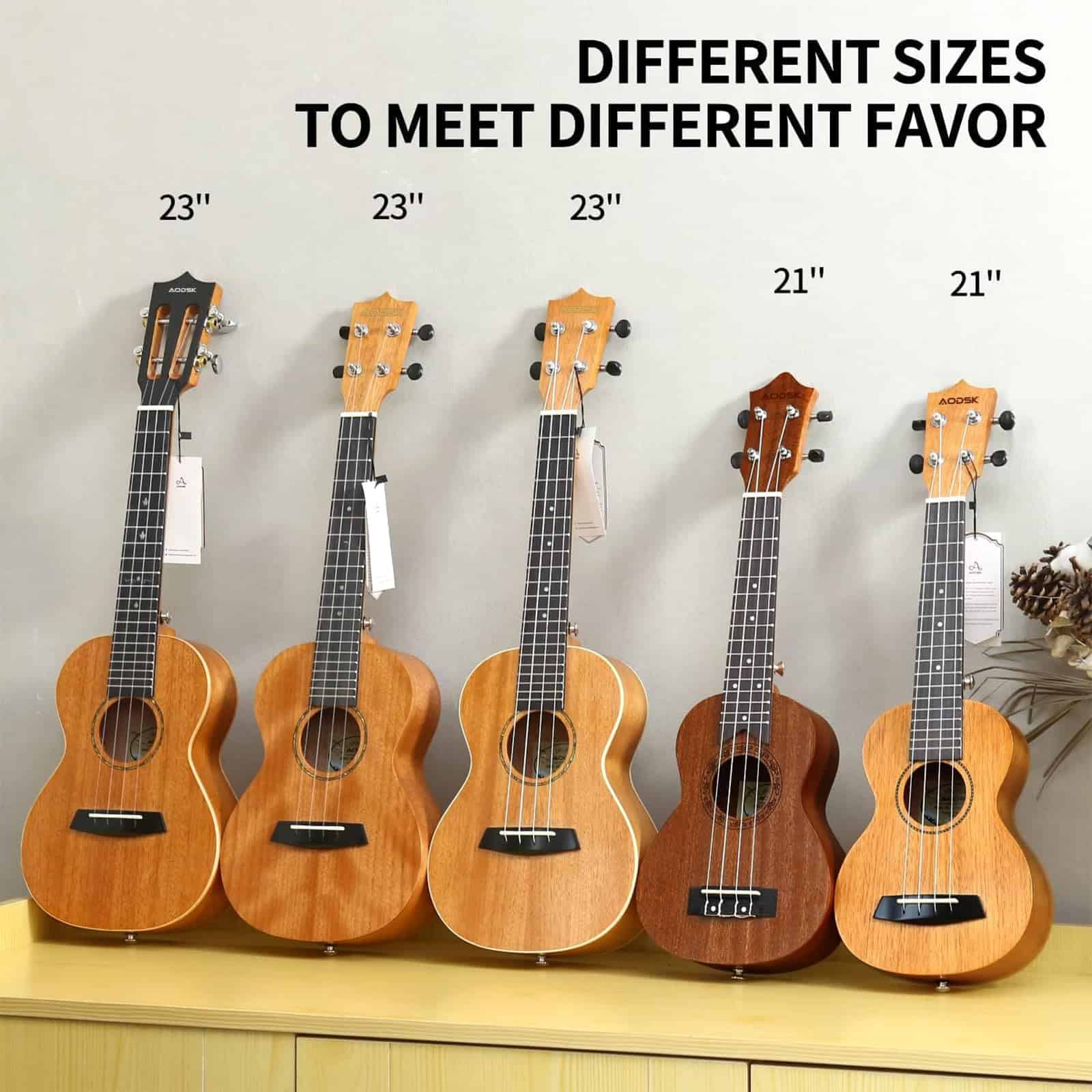 Kit de Ukulele para Principiantes, Kit de Inicio con Funda, - Imagen 7