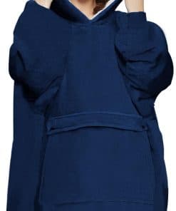 Manta con Capucha KFUBUO para Adultos Sherpa en Todos los