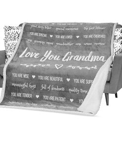 Manta de Abuela de FILO ESTILO de Nieta, Nietos, Regalo