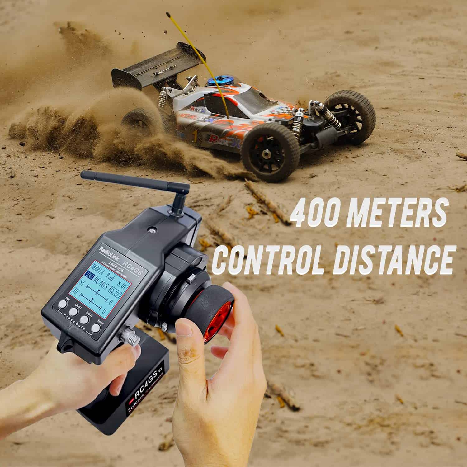 ATA HOBBY Radiolink RC4GS V3(V2 Upgrade) Transmisor de - Imagen 3