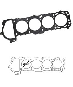 Junta de culata SIRUDA para Nissan KA24 Silvia 240SX (90 mm