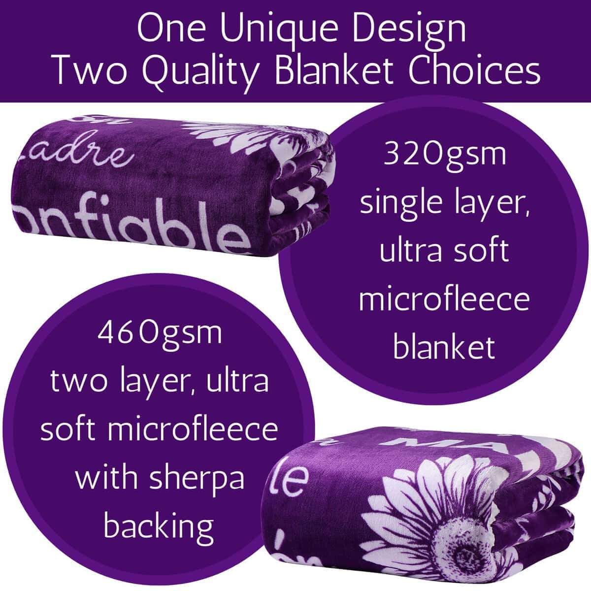 FILO ESTILO Regalos para Mamá, Manta para Mamá en Español, - Imagen 10