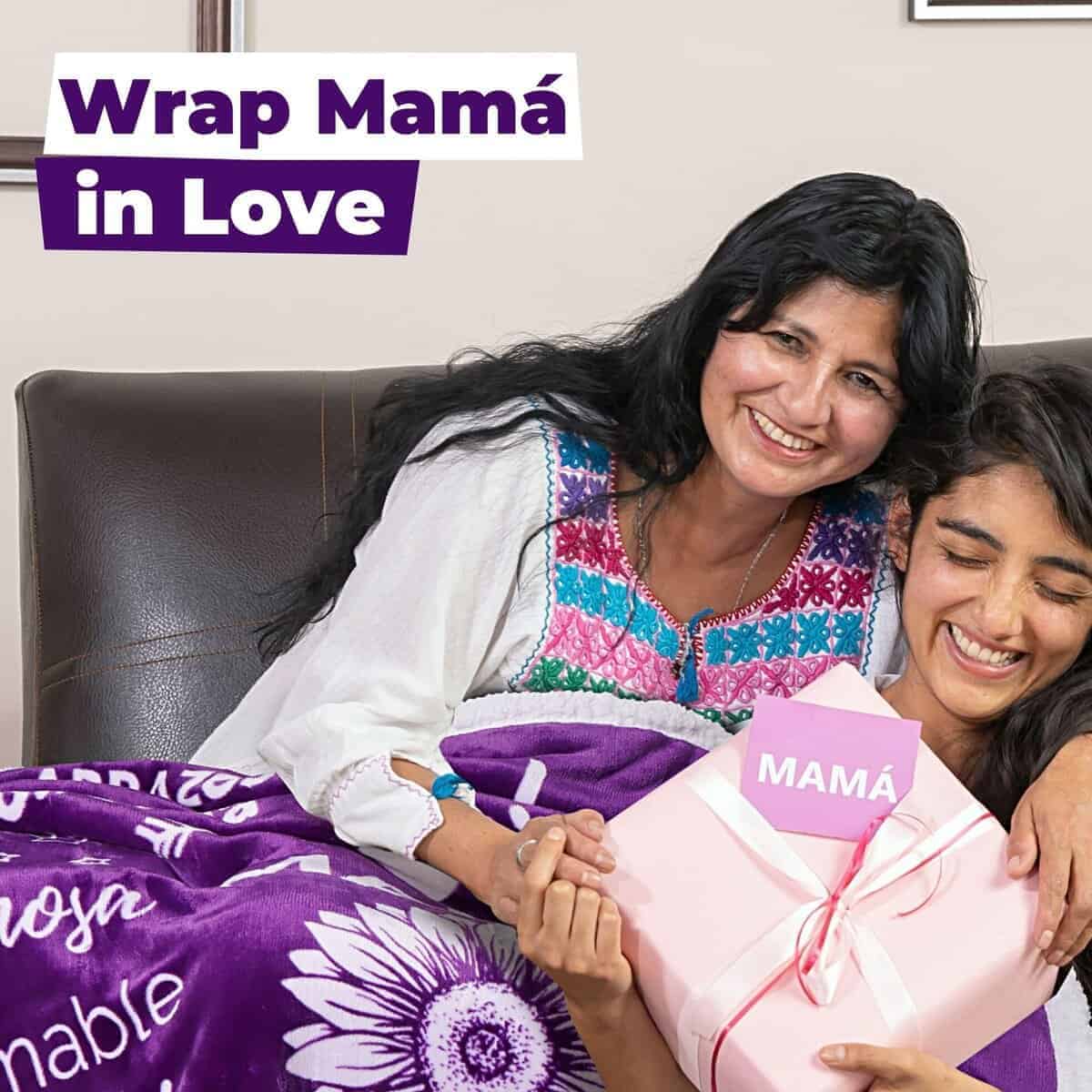 FILO ESTILO Regalos para Mamá, Manta para Mamá en Español, - Imagen 4