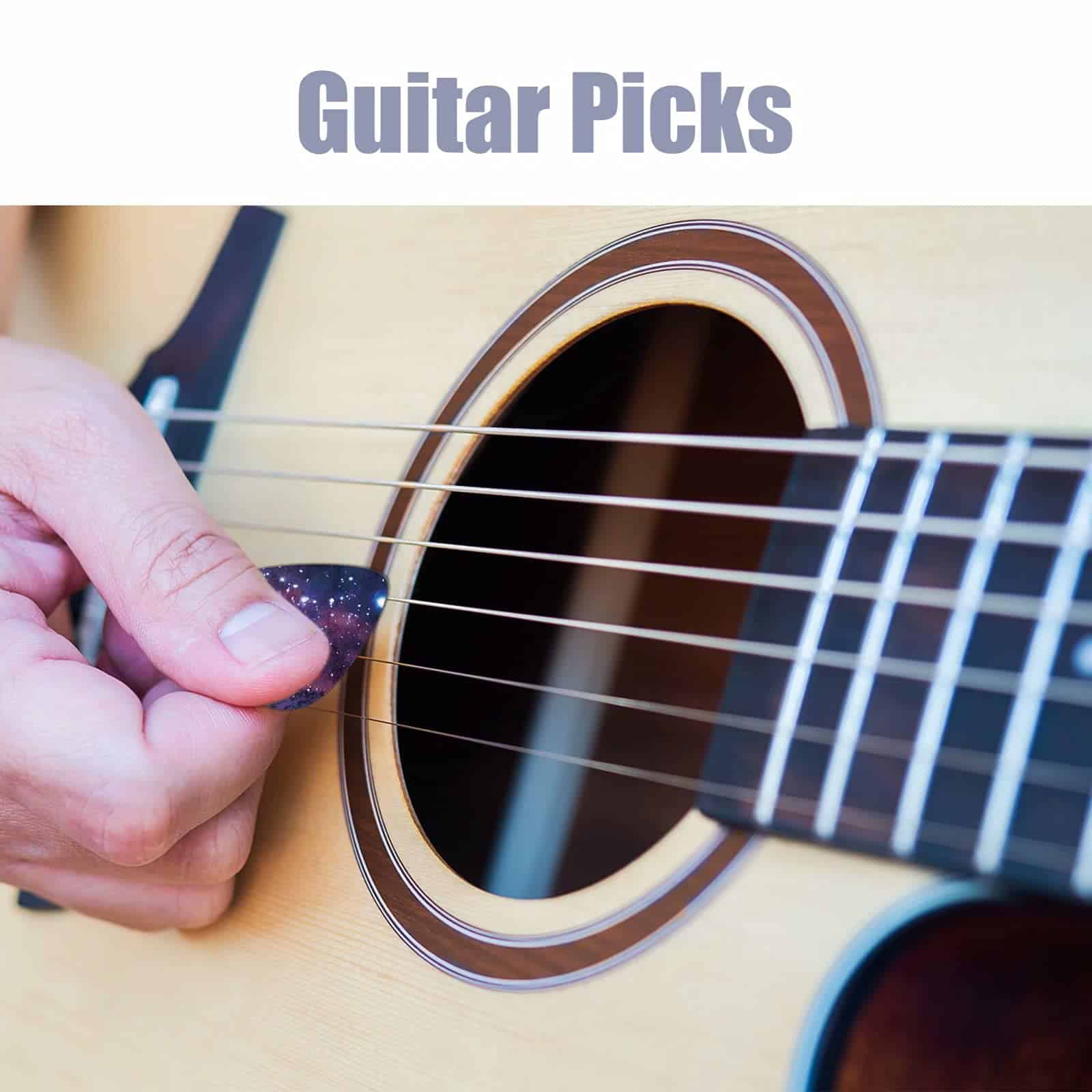 Correa de Guitarra KUIFORTI, Funda para Púas de Guitarra, - Imagen 4