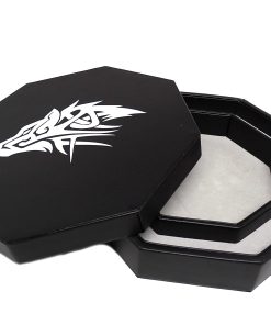 Bandejita de dados de 8 pulgadas con -Clear