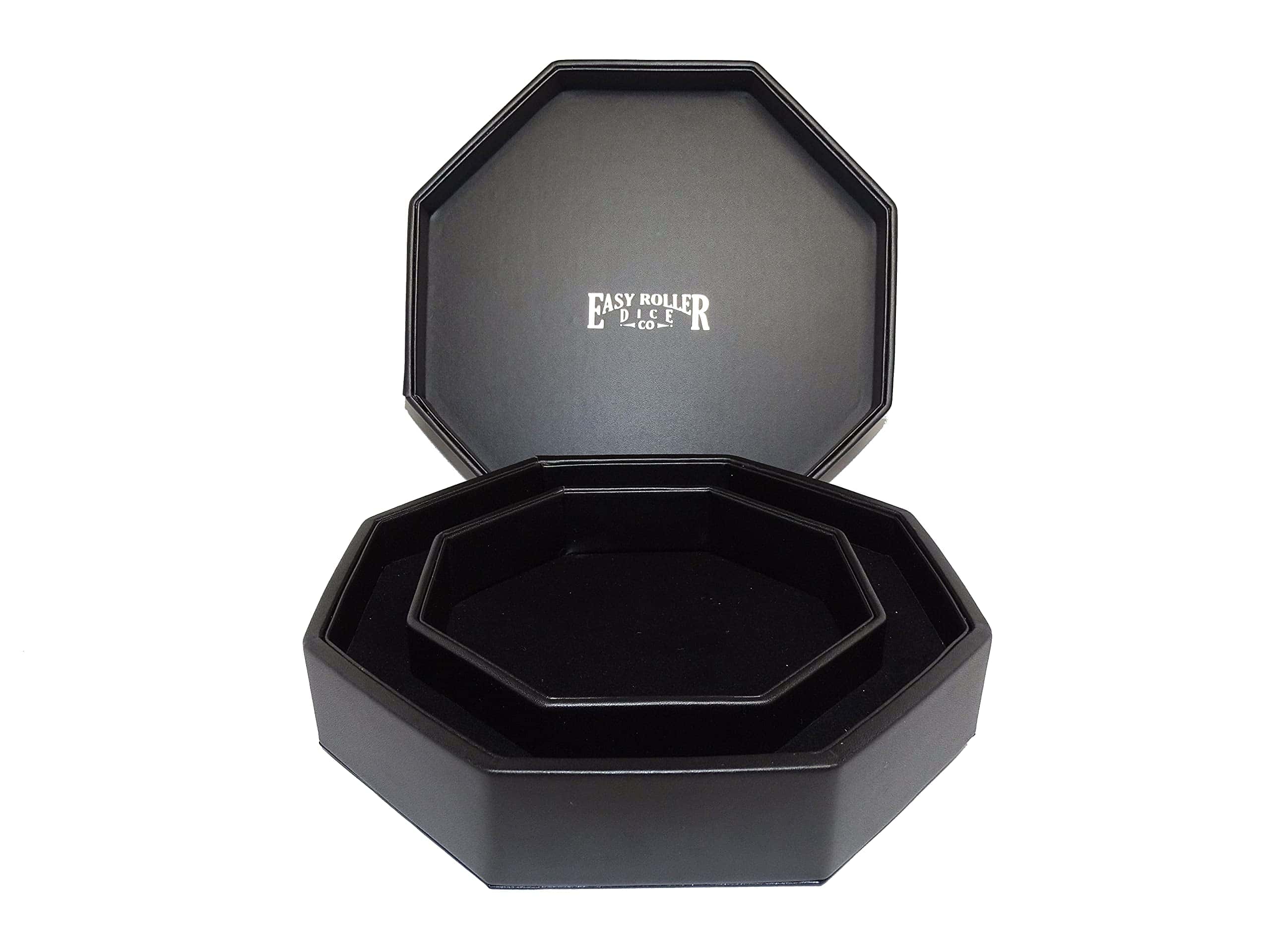 Bandeja de dados de 8 pulgadas con tapa y área de - Imagen 3