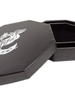 Bandeja de dados de 8 pulgadas con tapa y área de