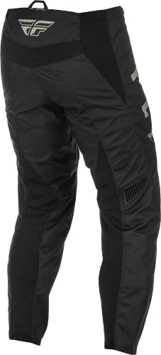 Pantalones Fly Racing 2022 Youth F-16 (Negro/Gris, 24) - Imagen 4