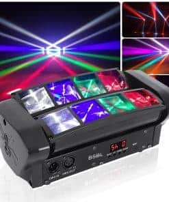 Luz de Cabeza Móvil LED RGBW BSBL Activada por Sonido