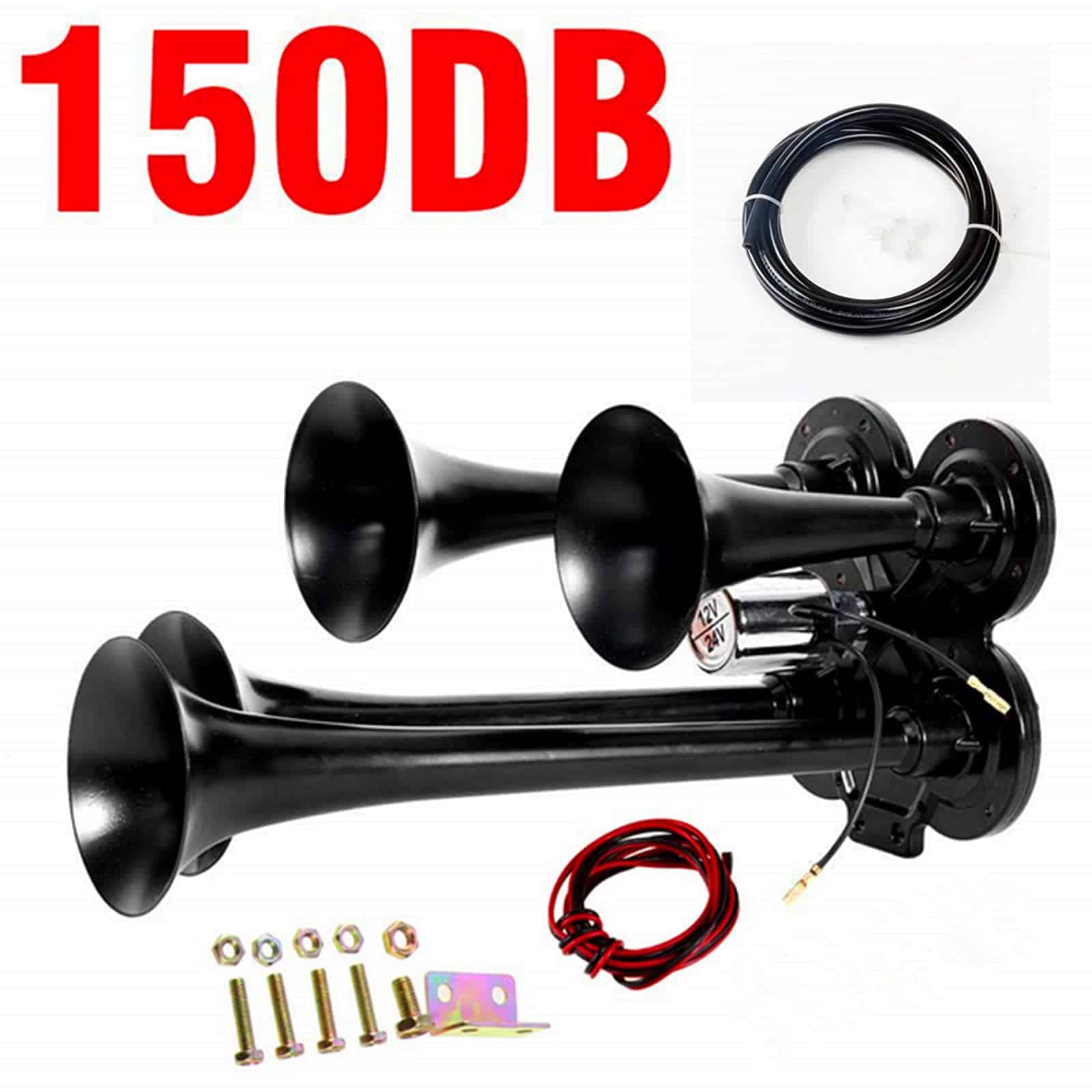 YIYDA Bocina de coche Altavoz de aire altavoz galvanizado - Imagen 8