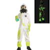 Disfraz de Hazmat que Brilla en la Oscuridad para Niños -