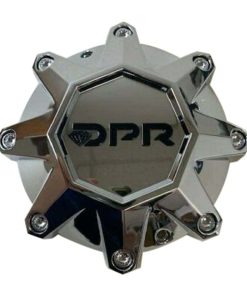 Tapa central de rueda cromada DPR Wheels DPR-8-CAP LG1401-10