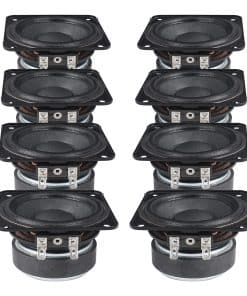 Sound Town 8-Pack Altavoces de Rango Completo de 3",