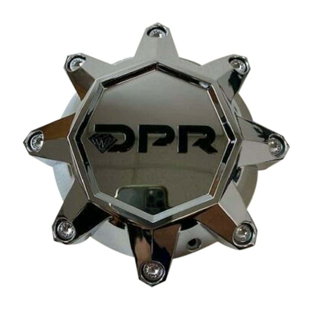 Centro de llanta cromado DPR Wheels A01-D-CAP LG1303-01
